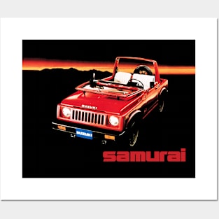 SUZUKI SAMURAI - brochure cover Posters and Art